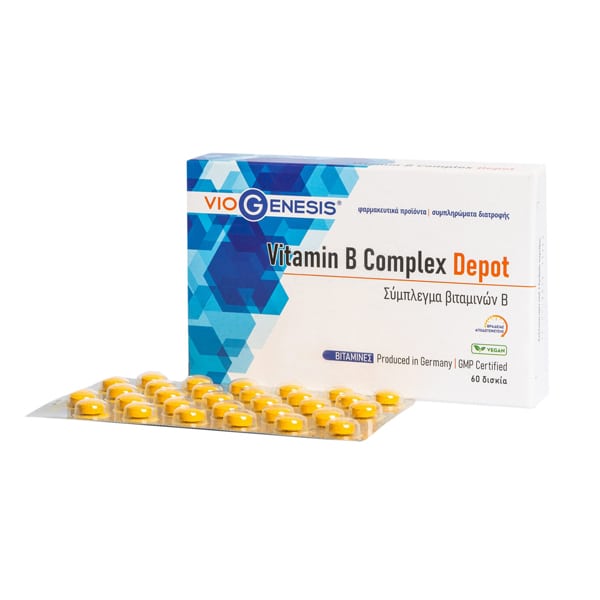 Viogenesis Vitamin B- Complex Depot 60tabs