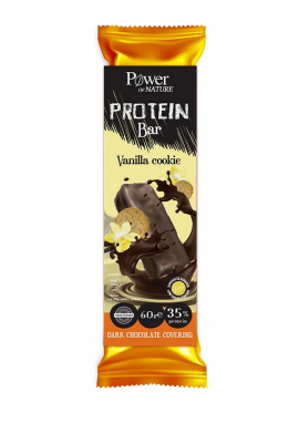POWER OF NATURE Protein Bar Vanilla Cookie Dark Chokolate Covering 60gr