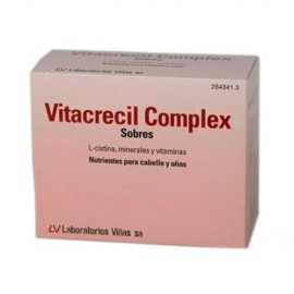 VITACRECIL COMPLEX 15 Φακελάκια, Συμπλήρωμα Διατροφής για την ενδυνάμωση μαλλιών και νυχιών