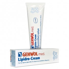 GEHWOL med Lipidro Cream 75 ml - Κρέμα για τη φροντίδα της ξηρής και ευαίσθητης επιδερμίδας των ποδιών
