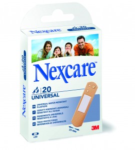 3M Nexcare Universal Strips 20 τμχ.2,5cmX7,2cm