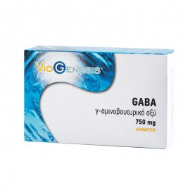 Viogenesis Gaba Γ-αμινοβουτυρικό Οξύ 750mg 60caps