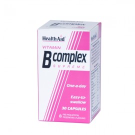 Health Aid VITAMIN B Complex supreme Σύμπλεγμα Βιταμινών Β 30caps