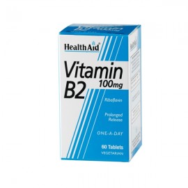 Health Aid Vitamin B2 Ριβοφλαβίνη 100mg 60tabs