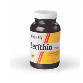 Health Aid Lecithin GMO FREE Λεκιθίνη 1200mg 50caps