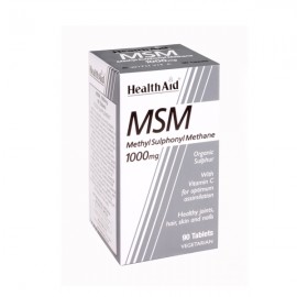 Health Aid MSM with Vitamin C Οργανικό θείο 90caps