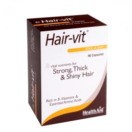 Health Aid Hair-Vit Συνδυασμός βιταμινών, μετάλλων & ιχνοστοιχείων 30caps