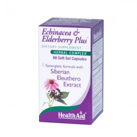 Health Aid Echinacea & Elderberry Plus 60tabs