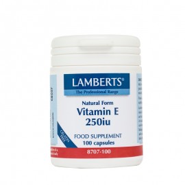 Lamberts Natural Form Vitamin E 250iu 100caps