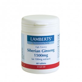 Lamberts Siberian Ginseng 1500mg 60tabs