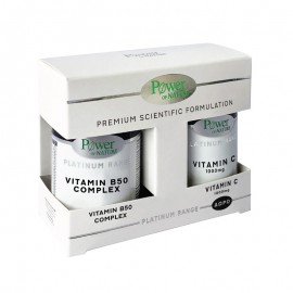 Power Health Classics Platinum Range Vitamin B50 Complex 30caps ΔΩΡΟ VitC 1000mg 20s
