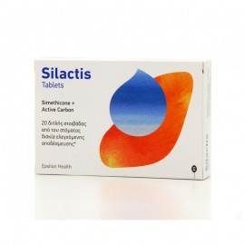 Epsilon Health Silactis Tablets Simethicone+ Active Carbon 20tabs