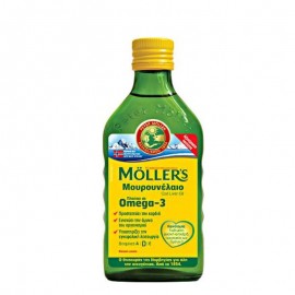 MOLLERS Μουρουνέλαιο (Cod Liver Oil) Natural Flavour 250ml