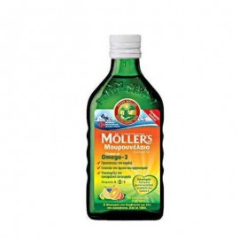 MOLLERS Μουρουνέλαιο (Cod Liver Oil) Tutti Frutti Flavour 250ml