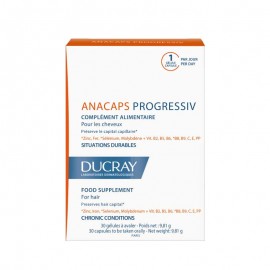 Ducray Anacaps Progressiv κατά της προοδευτικής τριχόπτωσης  30caps