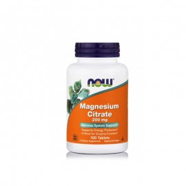 Now foods Magnesium Citrate 200mg 100caps