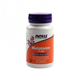 Now foods Melatonin 3mg 60caps