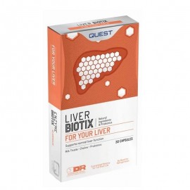 Quest Liver Biotix Φόρμουλα για το Συκώτι με Χολίνη, 30caps