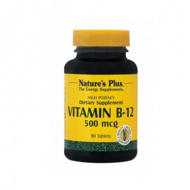Natures Plus B12 (Κοβαλαμίνη) 500mcg 90 tabs