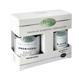POWER OF NATURE Promo Premium Scientific Formula Probiozen, 15Caps & Δώρο D-Vit 3, 2000iu, 20Caps