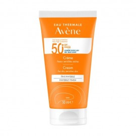 Avene Soins Solaire Αντηλιακή Κρέμα Προσώπου SPF50+ για το Ξηρό και Πολύ Ξηρό Δέρμα 50ml
