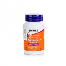 Now Vitamin D3 2000 iu 120caps
