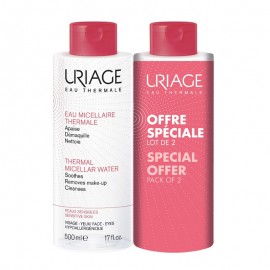 Uriage Eau Micellaire Thermale Sensitive Skin Micellar Water (1+1 ΔΩΡΟ) 2 x 500ml