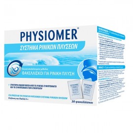 Physiomer Nasal Wash System Φακελλίσκοι Ρινικής Πλύσης 30sachets