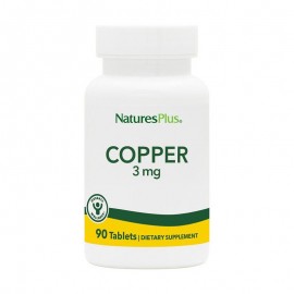 NATURES PLUS  Copper 3mg  90tabs
