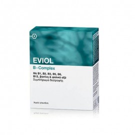 Eviol B-Complex Συμπλήρωμα Συμπλέγματος Βιταμίνης B 60 caps