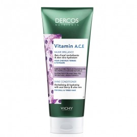 Vichy Dercos Nutrients Shine Conditioner Λάμψης για Θαμπά Μαλλιά 200ml