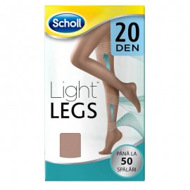 Scholl Light Legs Καλσόν Διαβαθμισμένης Συμπίεσης 20DEN Small, Μπεζ Χρώμα, 1 τεμάχιο