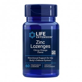 Life Extension Zinc Lozenges 60caps
