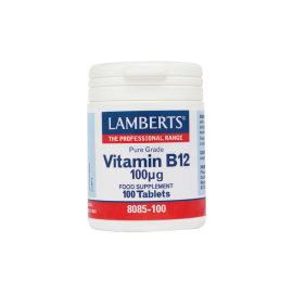 LAMBERTS Vitamin B12 100μg 100tabs