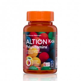 Altion Kids Polyvitamins Παιδικές Πολυβιταμίνες 60 Μασώμενα Ζελεδάκια