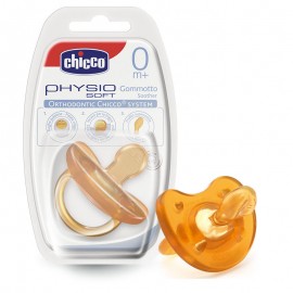 Chicco Πιπίλα Physio Soft, ‘Oλο Καουτσούκ, 4m+ (1τμχ)