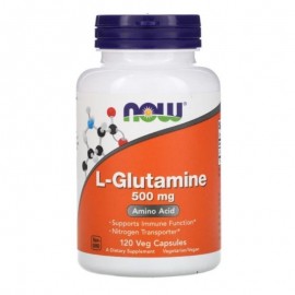 Now  L-Glutamine 500mg  120caps