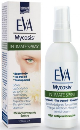 Intermed Eva Mycosis Intimate Spray, Σπρέι για την Ευαίσθητη Περιοχή 100ml