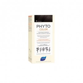 Phyto Phytocolor Μόνιμη Βαφή Μαλλιών Νο 4 Καστανό 50ml