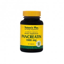 Natures Plus Pancreatin 1000mg Συμπλήρωμα Πανγκρεατίνης 60tabs