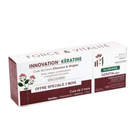 Klorane Promo Quinine Keratin Caps 2+1 ΔΩΡΟ - Συμπλήρωμα Διατροφής για Μαλλιά και Νύχια 30x3caps