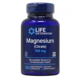 Life Extension Magnesium (Citrate) 100mg 100 φυτικές κάψουλες