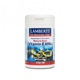 Lamberts Vitamin E 400iu Natural form 180 caps