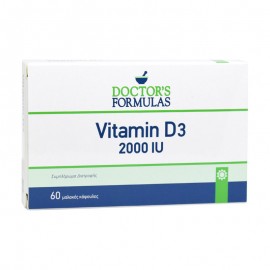 DOCTORS FORMULAS Vitamin D3 2000IU 60caps