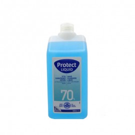 Protect Hand Cleansing Liquid Αντισηπτική Λοσιόν Με 70% Αιθυλική Αλκοόλη -Μπουκάλι Χωρίς Αντλία 1000ml