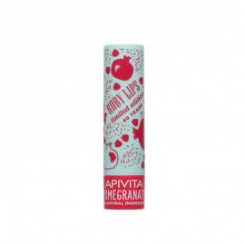Apivita Lip Care με Ρόδι, Φυσική Ροζ Απόχρωση 4.4gr