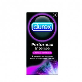 Durex Performax Intense - Προφυλακτικά με Ραβδώσεις και Κουκίδες 6τεμ.