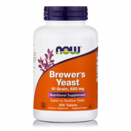 NOW  Brewers Yeast 650mg 200tabs
