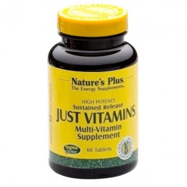 Natures Plus Just Vitamins  60tabs