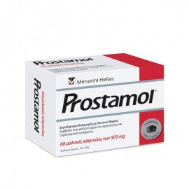 Menarini Prostamol για τη Φυσιολογική Λειτουργία του Προστάτη και του Ουροποιητικού 60 Μαλακές Κάψουλες
